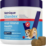 Glandex Advanced Vet Strength Anal Gland Chews, Duck and Bacon Flavor