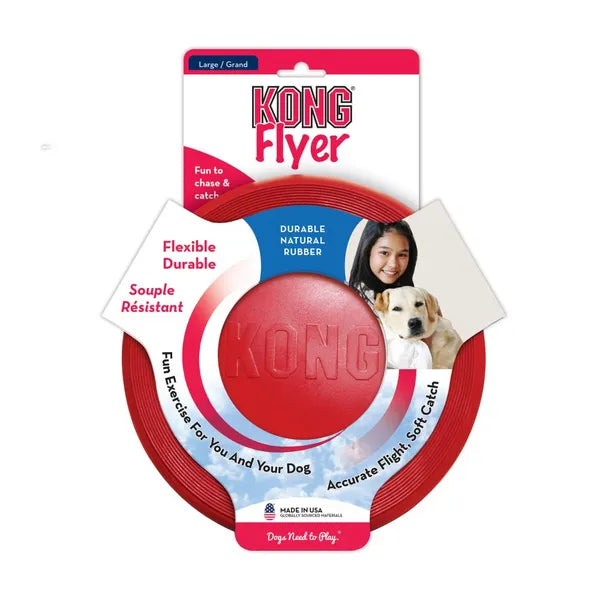 Kong Flyer Soft and Flexible Rubber Formula (Large)