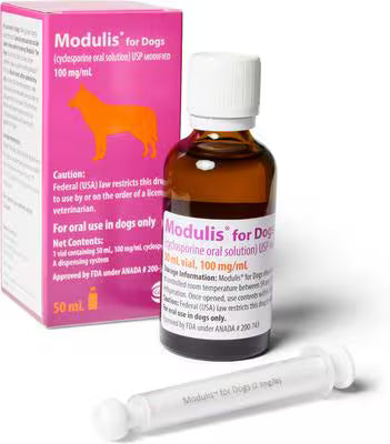Modulis for Dogs (Cyclosporine) Oral Solution 100mg/mL