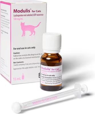 Modulis for Cats (Cyclosporine) Oral Solution 100mg/mL, 15mL