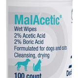 Malacetic Wet Wipes for Dogs & Cats