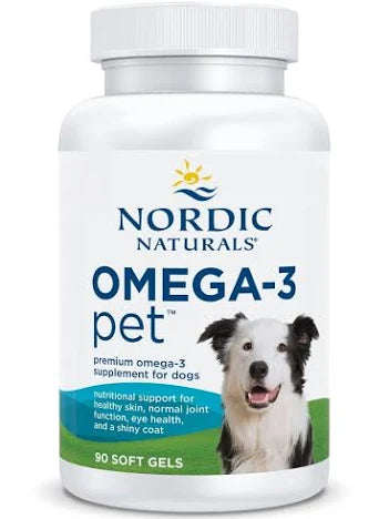Nordic Naturals Omega-3 Pet Softgels Supplement for Dogs