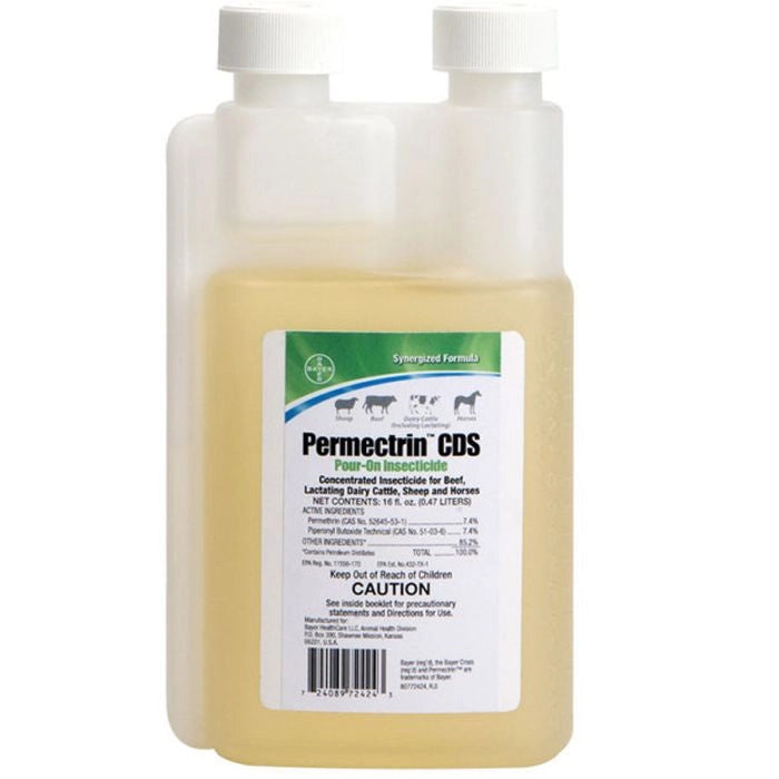 Permectrin CDS Pour-On Insecticide, 16oz