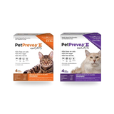 PetPrevea II Flea Topical Treatment for Cats (4 doses)