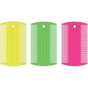 Pet Flea Comb for Dogs & Cats (Color Will Vary)