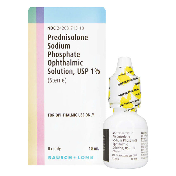 Prednisolone Sodium Phosphate Ophthalmic Solution 1%, 10mL