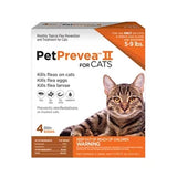PetPrevea II Flea Topical Treatment for Cats (4 doses)