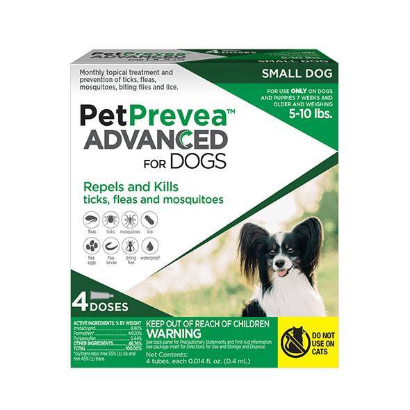 PetPrevea Advanced Topical Treatment for Dogs 11-20 lbs (4 doses)