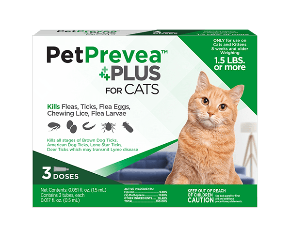 PetPrevea Plus for Cats 1.5 Pounds or More Green Label