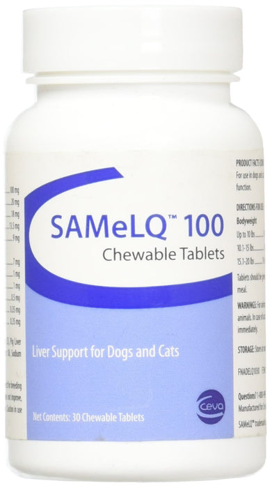 SAMeLQ 100mg Chewable Tablets