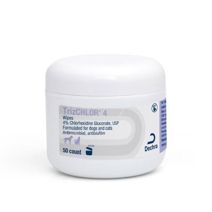 TrizCHLOR 4 Wipes for Dogs & Cats