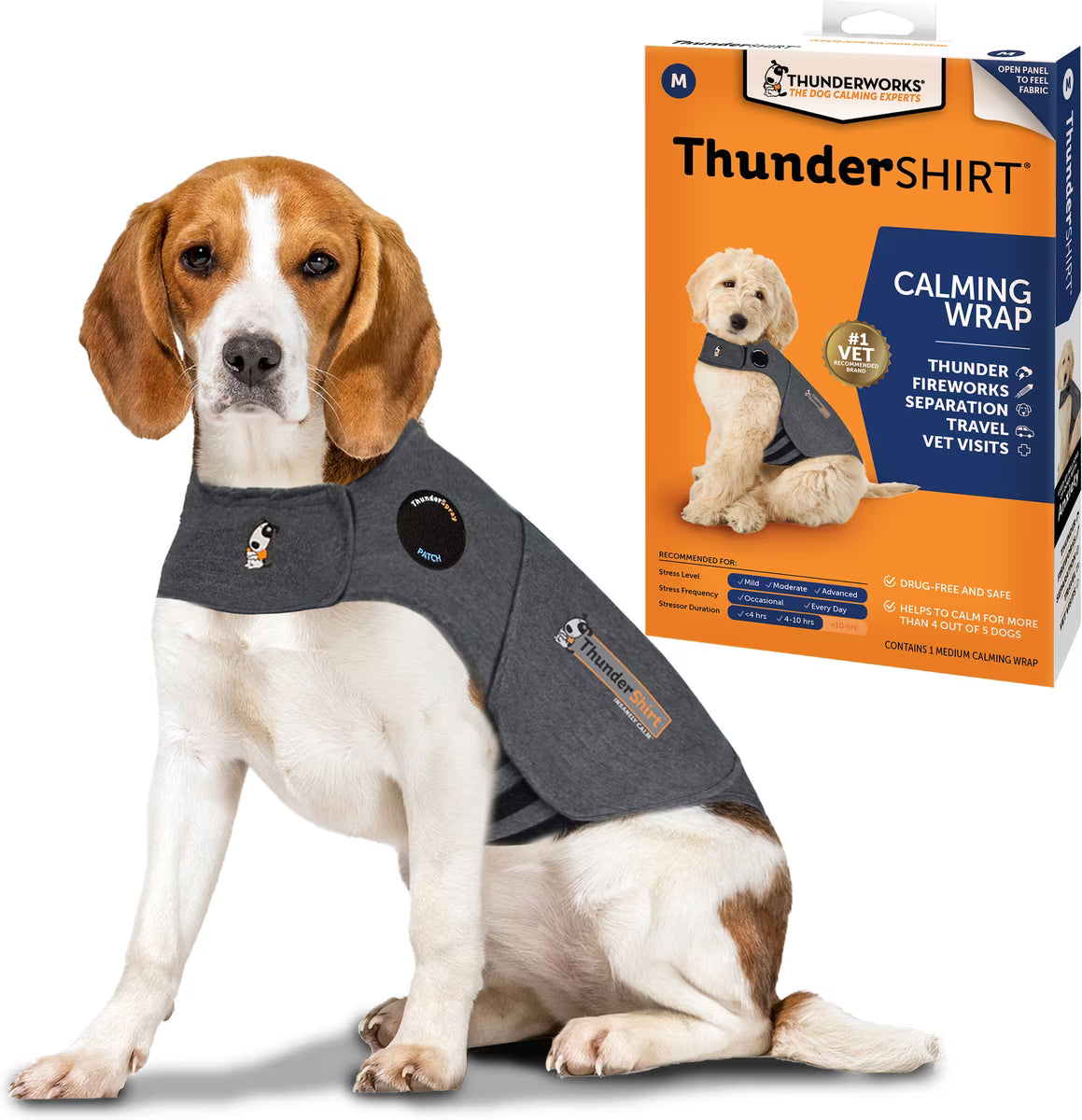 ThunderShirt Classic Anxiety & Calming Vest for Dogs