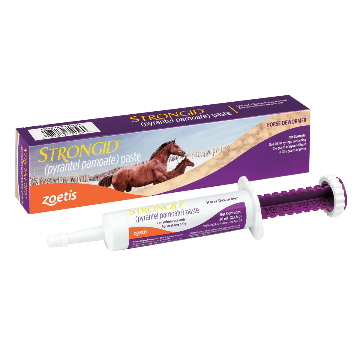 Strongid Paste Horse Wormer PETRX