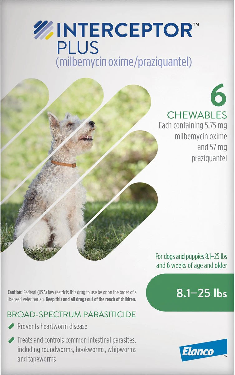 Interceptor Plus Chewables for Dogs