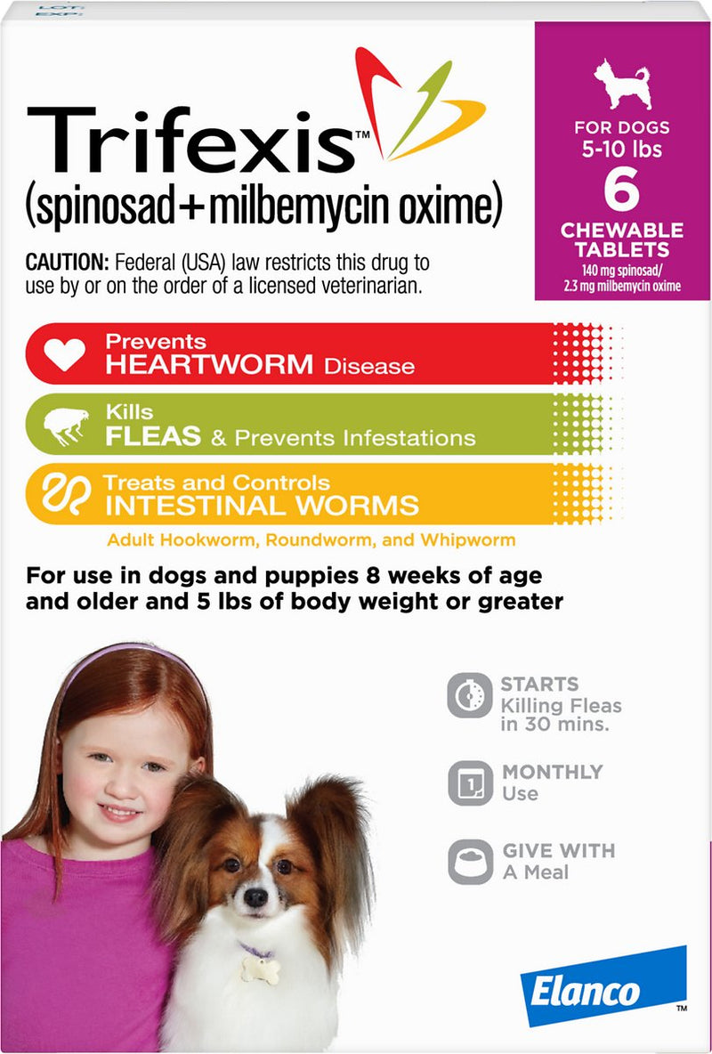 Trifexis Chewable Tablets for Dogs