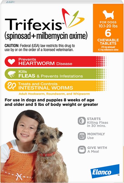 Trifexis Chewable Tablets for Dogs