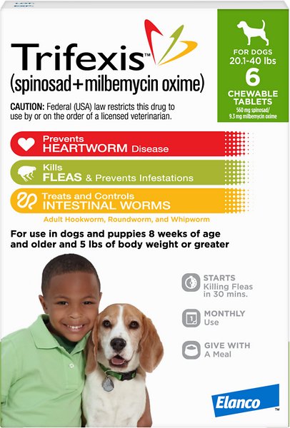 Trifexis Chewable Tablets for Dogs
