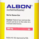 Albon (sulfadimethoxine) Tablets for Dogs & Cats (Sold Per Tablet)