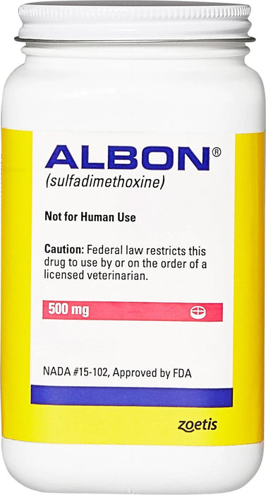 Albon (sulfadimethoxine) Tablets for Dogs & Cats (Sold Per Tablet)