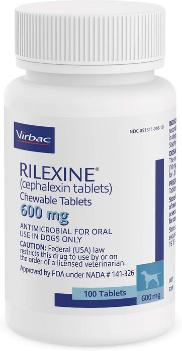 Rilexine (Cephalexin) Chewable Tablets for Dogs