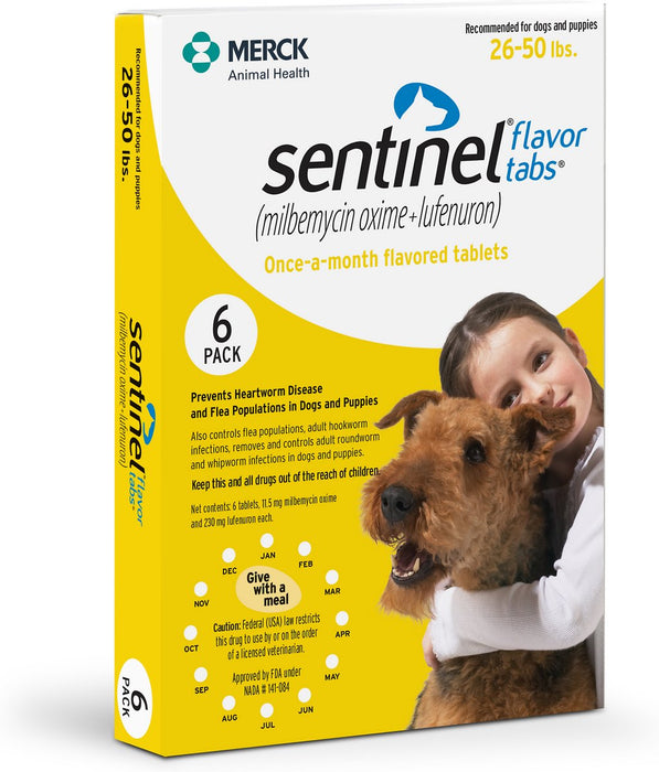 Sentinel Tablet for Dogs