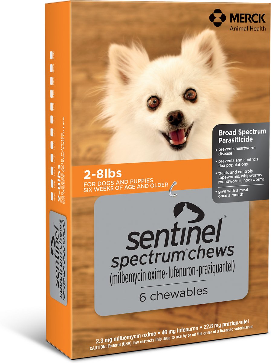 Sentinel Spectrum Chewable Tablets for Dogs — PETRX.com