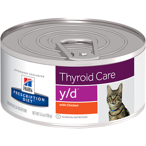 Hills Thyroid Care y/d Wet Cat Food