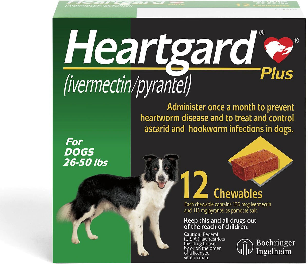 Heartgard Plus Chewables for Dogs