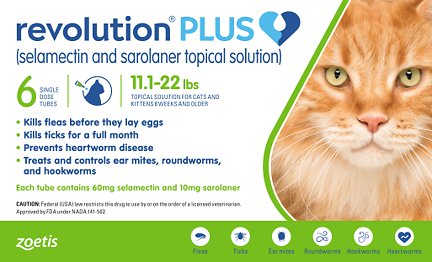 Revolution Plus Topical Solution for Cats