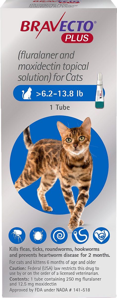 Bravecto Plus Topical Solution for Cats