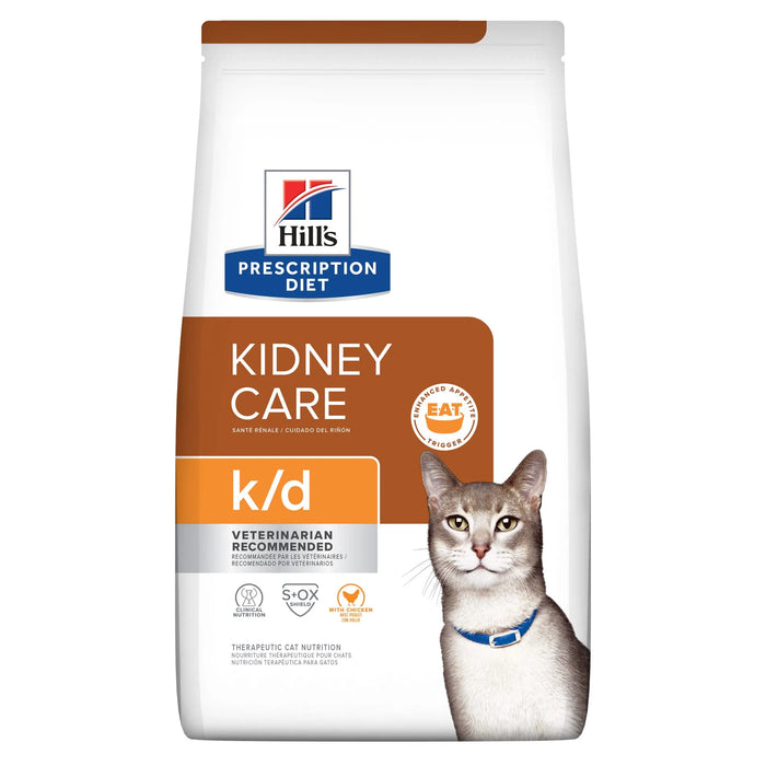 Hills Kidney Care k/d with Chicken Dry Cat Food
