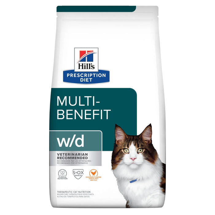 Hill's Multi-Benefit w/d Chicken Flavor Dry Cat Food