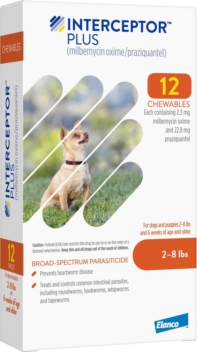 Interceptor Plus Chewables for Dogs