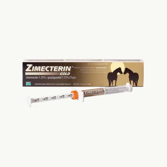 Zimecterin Gold Paste (7.35 gram syringe)
