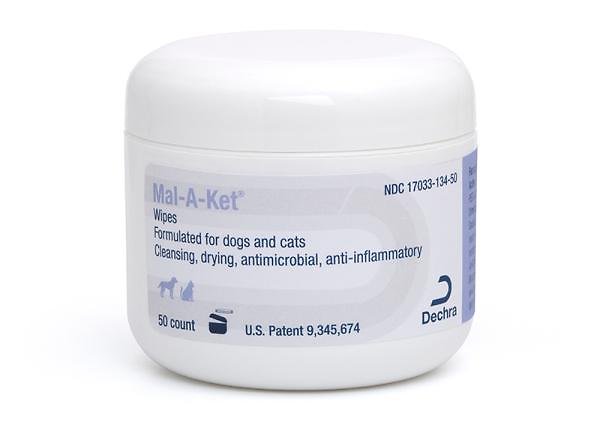Mal-A-Ket Cleansing Wipes for Dogs & Cats