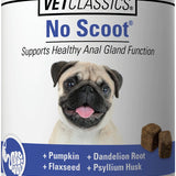 VetClassics No Scoot Supplement Soft Chews for Dogs