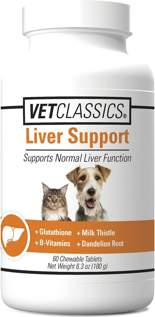 VetClassics Liver Support Chewable Tablets PETRX.com VetClassics Liver Support Chewable Tablets PETRX.com