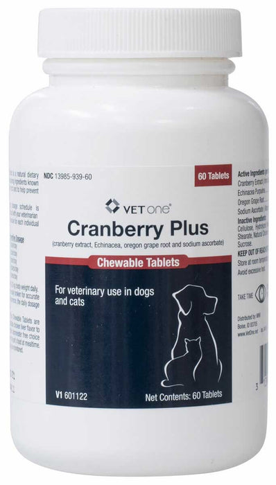 Cranberry Plus Chewable Tablets, for Dogs and Cats