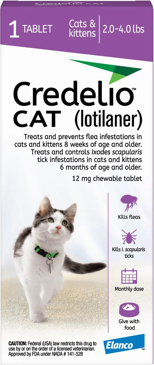 Credelio Chewable Tablet for Cats