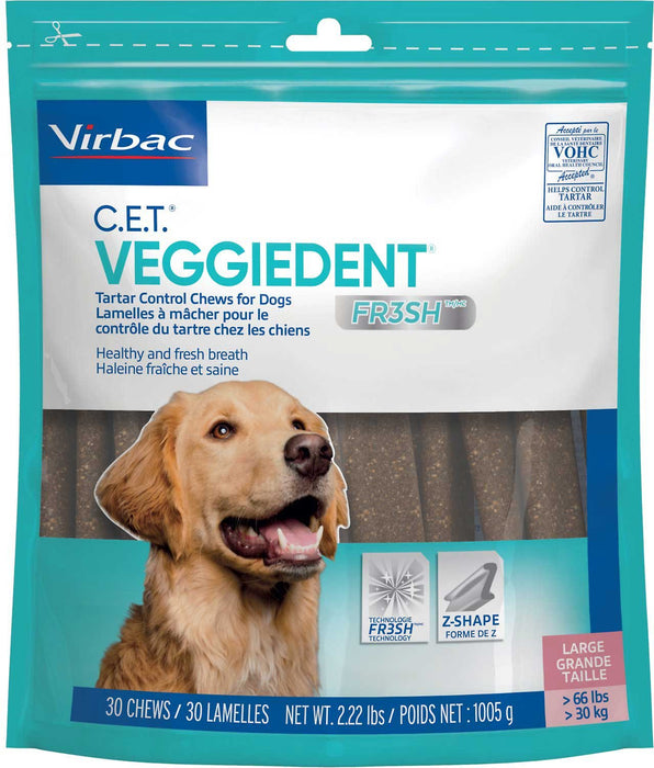 C.E.T. Veggiedent Fr3sh Chews for Dogs