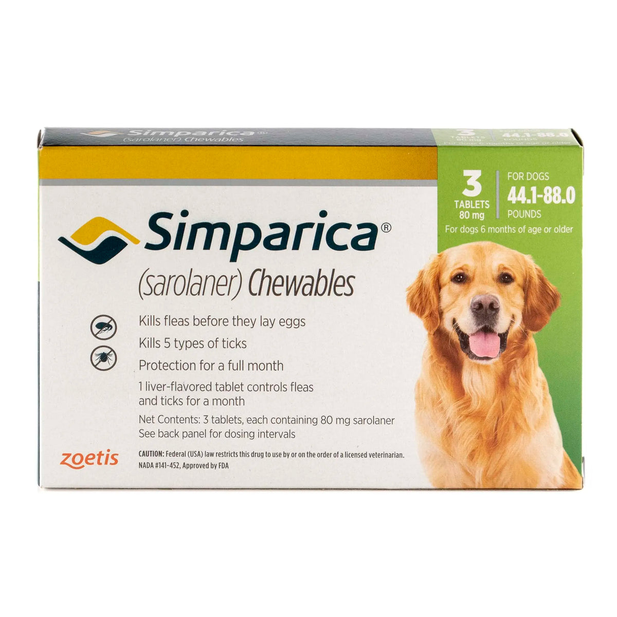Simparica Chewable Tablets for Dogs