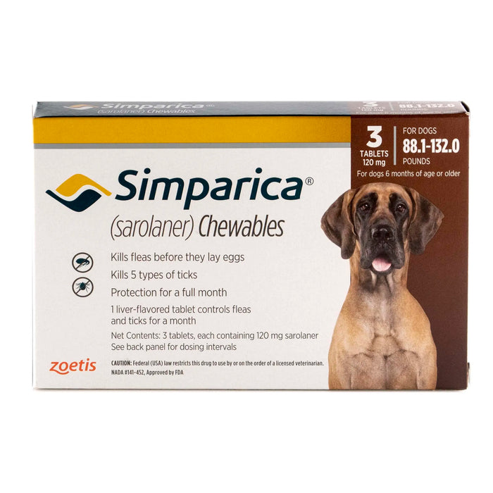 Simparica Chewable Tablets for Dogs