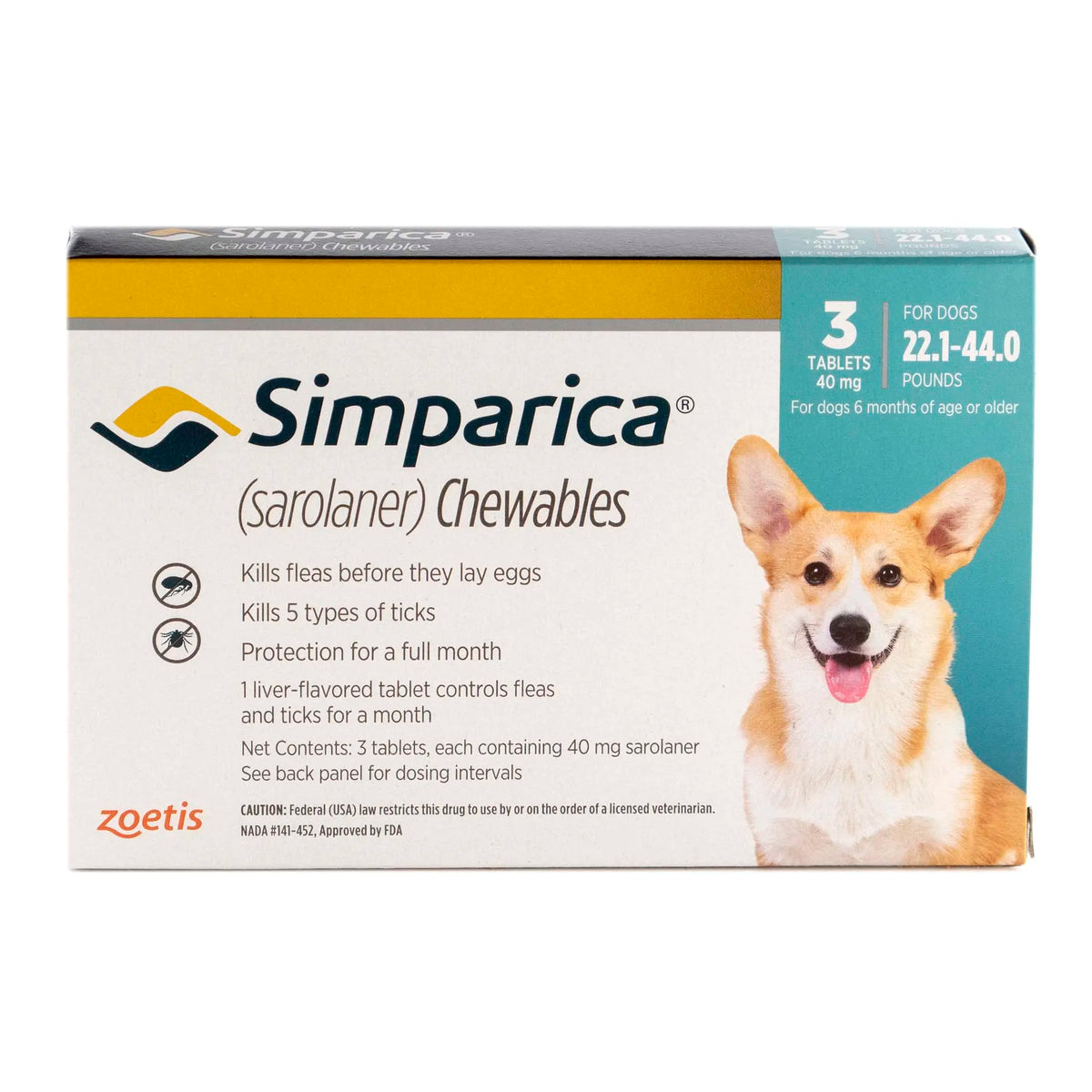 Simparica Chewable Tablets for Dogs