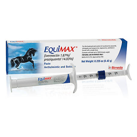 Equimax Paste for Horses (6.42 gm syringe)