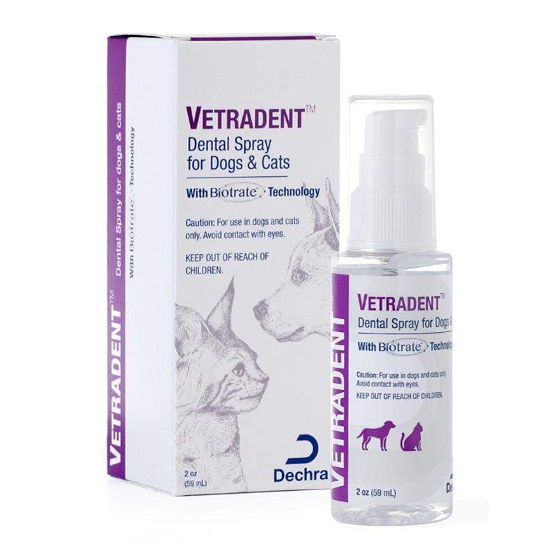 Vetradent Dental Spray for Dogs and Cats —