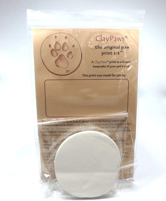 Clay Paw Pet Print Kit