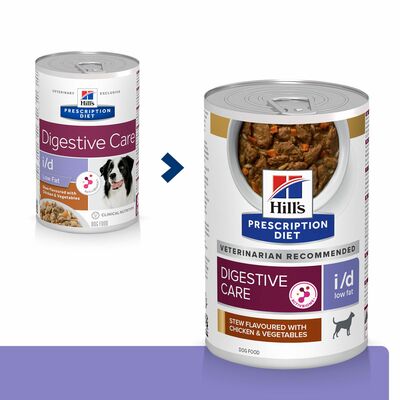 Hills Digestive Care i/d Low Fat Rice, Veg. & Chicken Stew Wet Dog Food