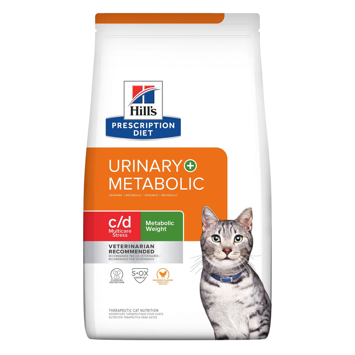 Hill s c d Metabolic Urinary Weight Care Stress Chicken Cat