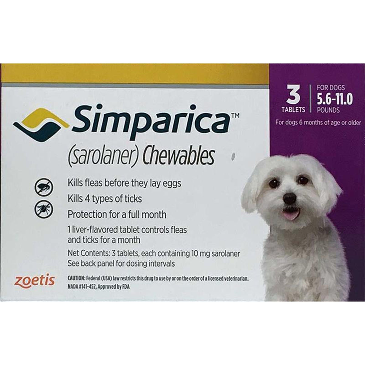 Simparica Chewable Tablets for Dogs