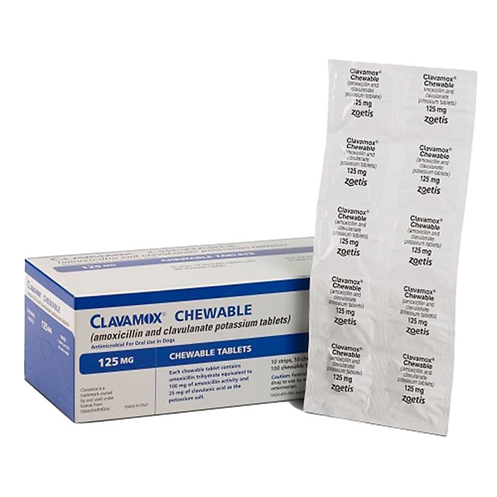 Clavamox Chewable Tablets